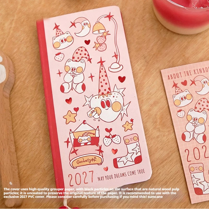 Kinbor 2027 Weekly Planner Wee - Meal Prep Notebook ulasan dan harga