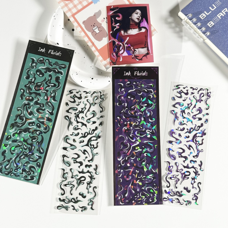 Retro Antique Ink Stickers Han - Meal Prep Notebook ulasan dan harga