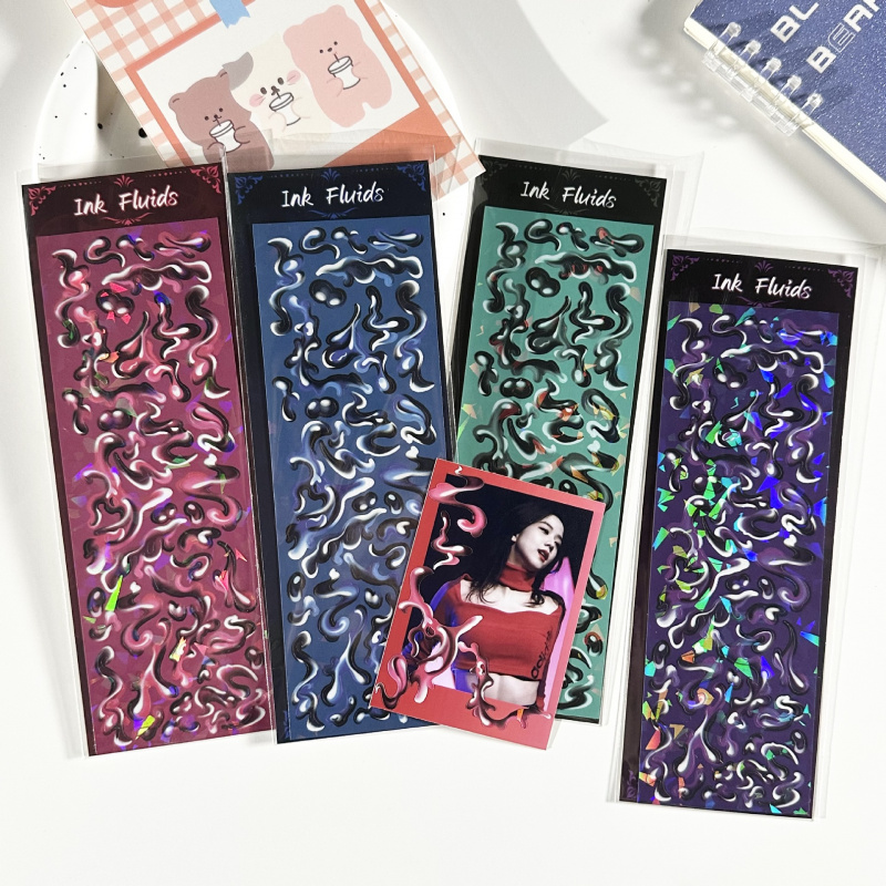 Retro Antique Ink Stickers Han - Meal Prep Notebook ulasan dan harga