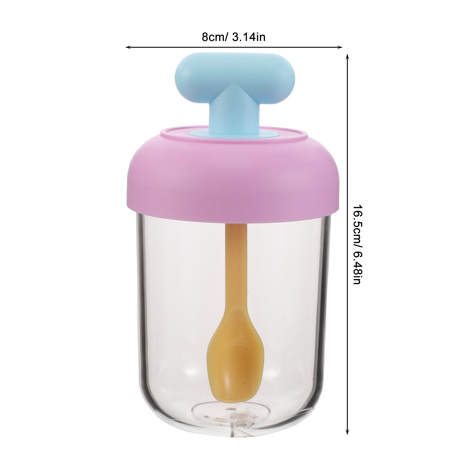 Portable Double-Layer Salad Cu - Meal Prep Oatmeal Jars ulasan dan harga