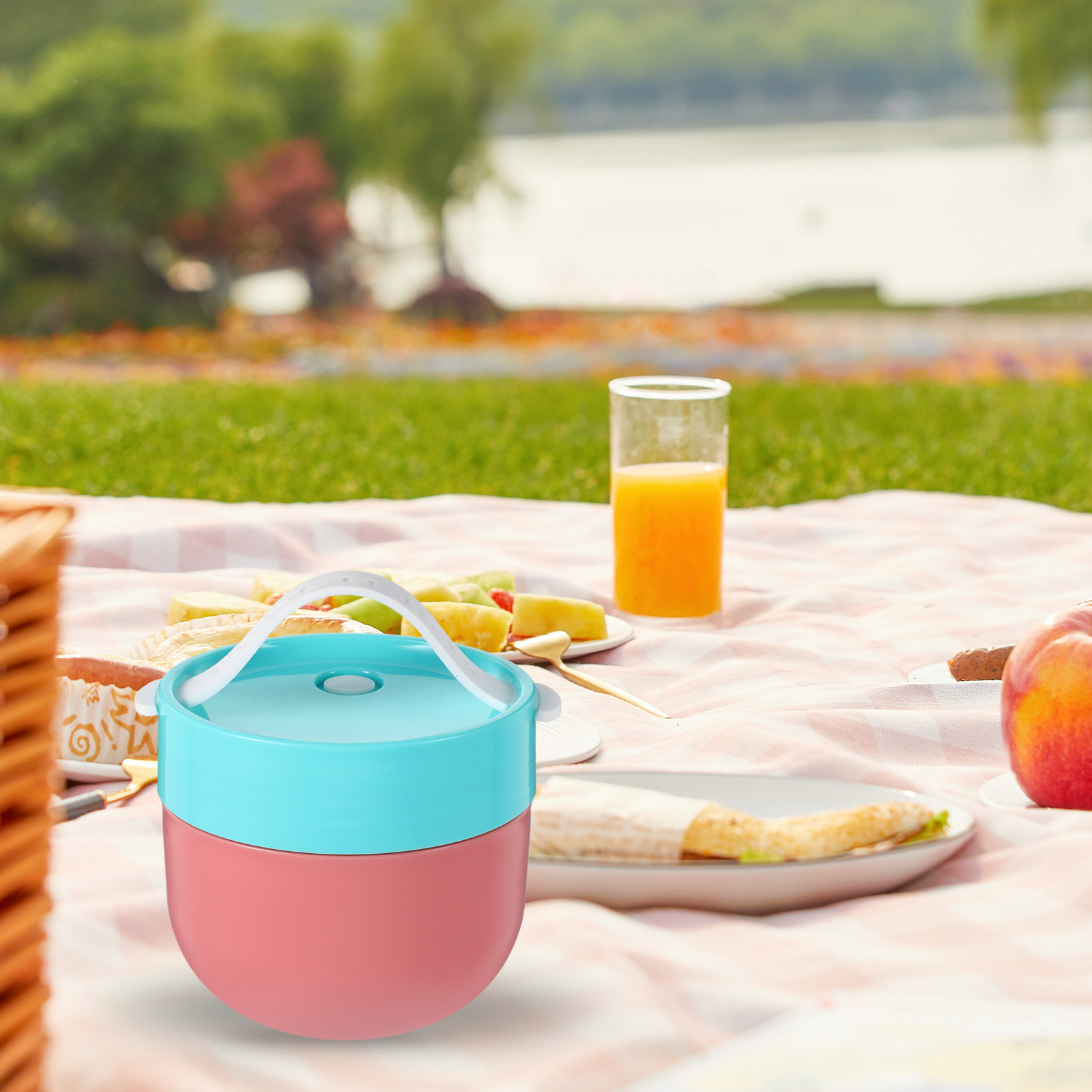 600Ml Cereal Cup Oatmeal Bowl  - Meal Prep Oatmeal Jars ulasan dan harga