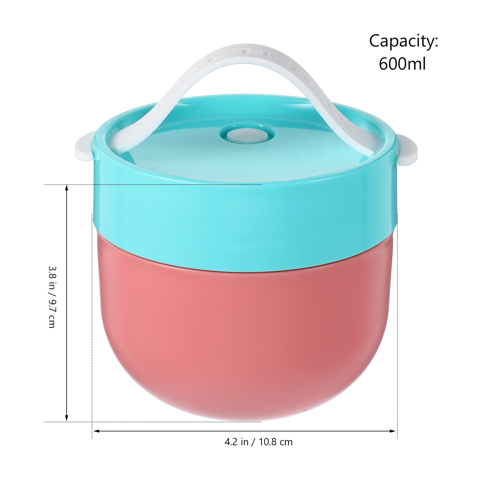 600Ml Cereal Cup Oatmeal Bowl  - Meal Prep Oatmeal Jars ulasan dan harga